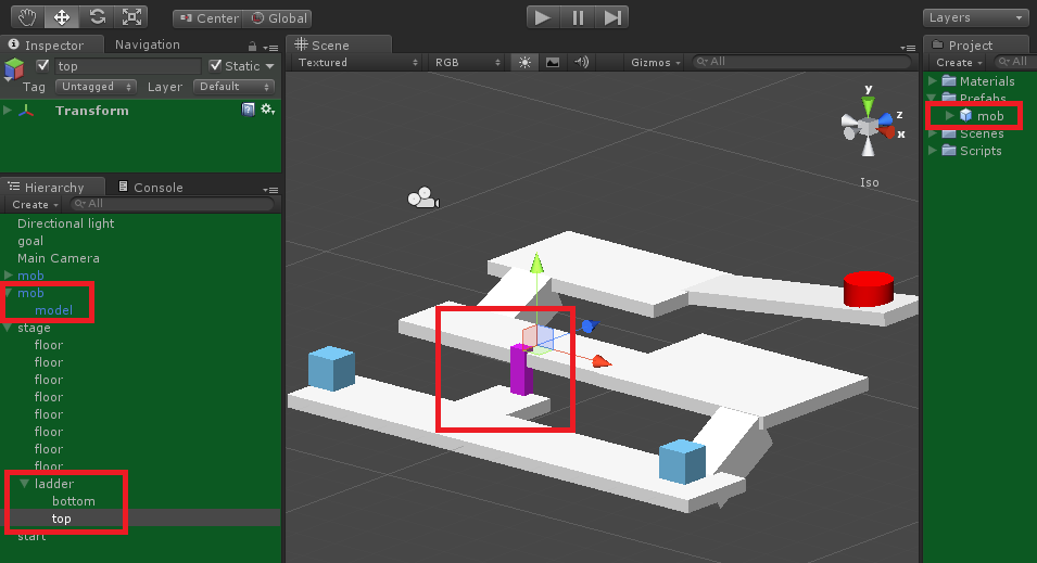 Unity Off Mesh Link を試してみた ものづくりログ